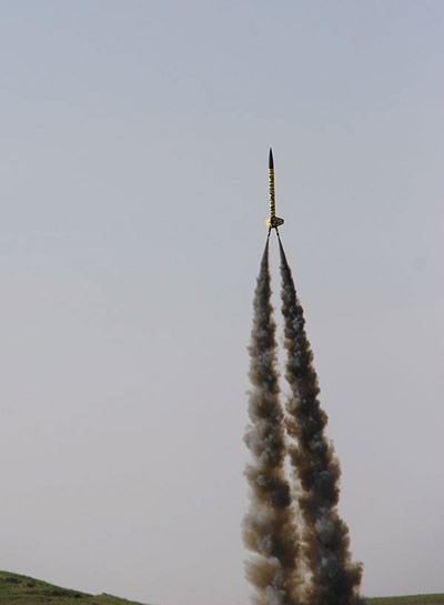 soaring skyward